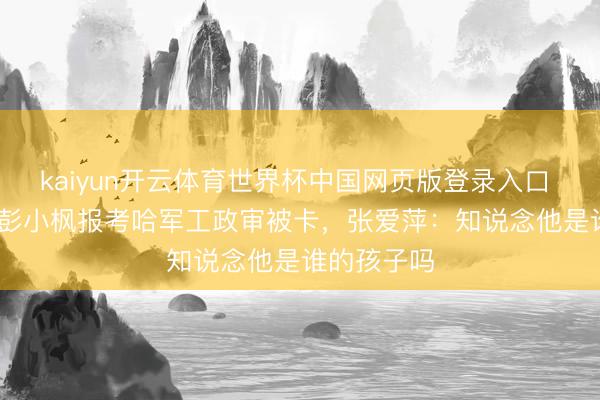 kaiyun开云体育世界杯中国网页版登录入口 1963年，彭